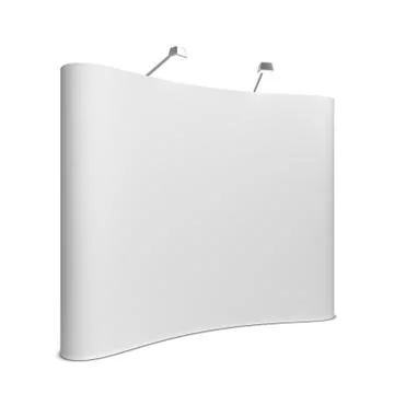 Trade show booth Illustrazione stock