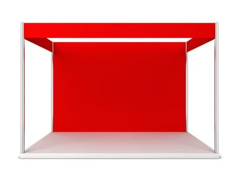 Trade show booth Stock Illustration