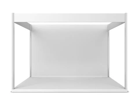 Trade show booth Stock Illustration