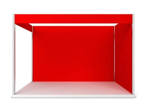 Trade show booth Stock Illustration