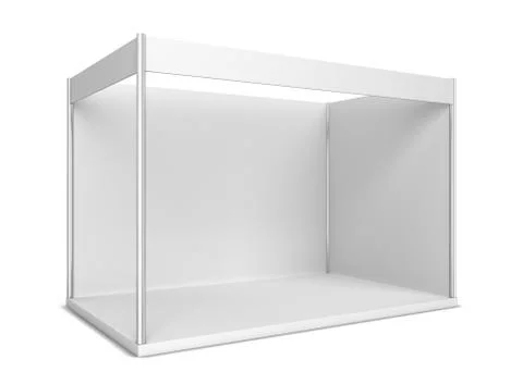 Trade show booth Stock Illustration