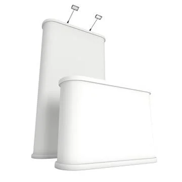 Trade show booth Stock Illustration