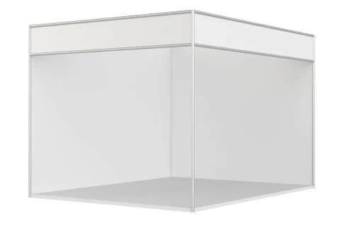 Trade show booth Illustrazione stock
