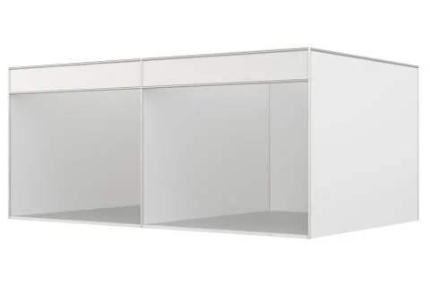 Trade show booth Stock Illustration