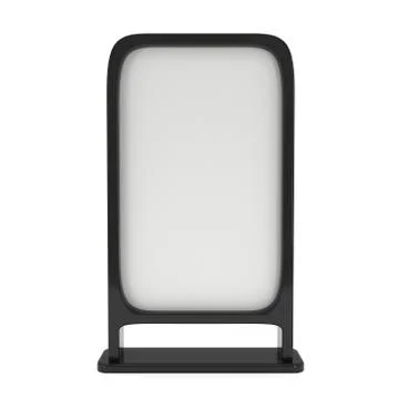 Trade show booth LCD screen stand Stock Illustration