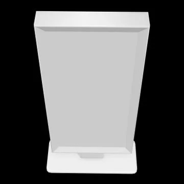 Trade show booth LCD screen stand. Stock-Illustration