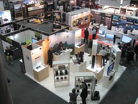 Trade Show Foto stock