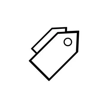 Trade tags icon. Element of simple icon for websites, web design, mobile app Illustrazione stock