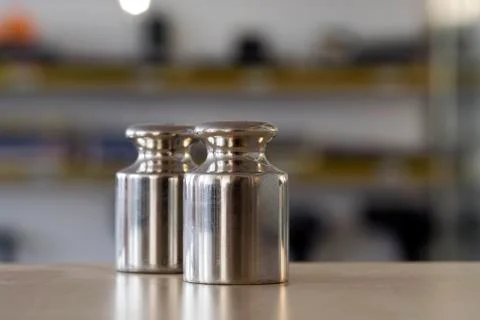 Trade weights Stock Photos