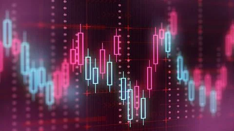 Traders analyze charts and graphs to understand market trends in financial Stock Illustration