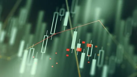 Traders analyze charts with graphs and data during market hours for decision Stock Photos