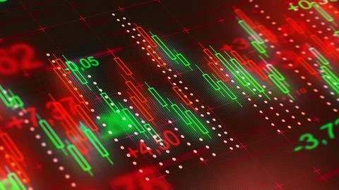 Traders analyze market data using charts and graphs to make informed decisions Stock Photos