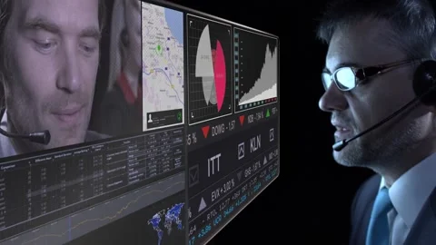 Traders Conversation Stock Footage 200743192