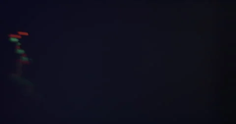 Trading candlestick pattern animation on screen close up, vertical Stock Footage 254134983