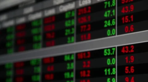 Trading charts pan 8 Stock Footage 43231834