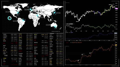Trading Computer Screen hd Stock Footage 221988760