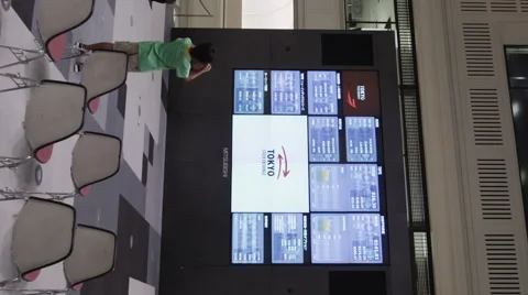 The Trading Floor with the Visitors Area Video stock 61741355