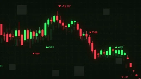 Trading Graph Background Loop Animation 스톡 동영상 119914175