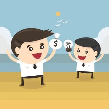 Trading Stock Illustration