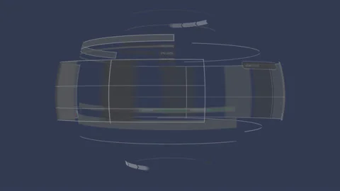 Trading infographics elements with alpha channel Stock Footage 123310292
