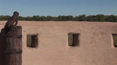 Trading Post/Fort Canon 스톡 동영상 50769650