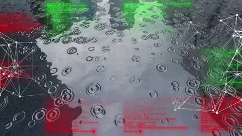 Trading in the reflections of business high-rises. Deciphering the stock market Stock Footage 243199517