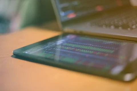 Trading Screen Stock Photos