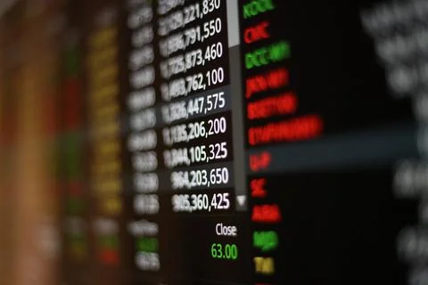 Trading Screen Stock Photos