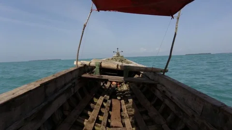 Tradition Dhow, Zanzibar Video stock 84579518
