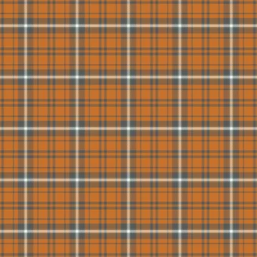 Tradition fabric vector seamless, outside textile texture plaid. 20s patter.. Stockillustratie