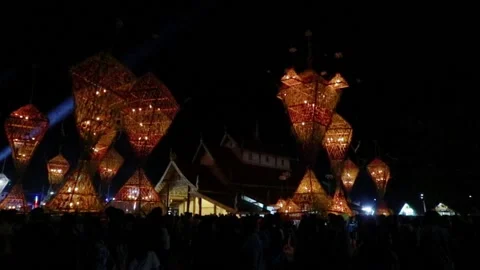 The tradition of the flower parade Stock Footage 221252911