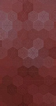 Traditional ajrakh floral pattern for digital printing Stock Illustration