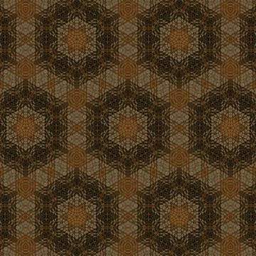 Traditional ajrakh floral pattern for digital printing Stock Illustration