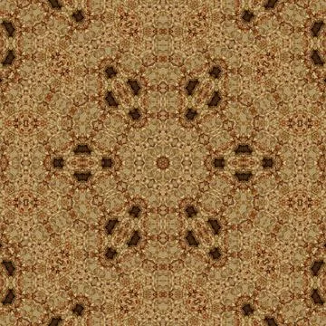Traditional ajrakh floral pattern for digital printing Stock Illustration