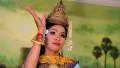 Traditional Apsara dance in local restaurant in Siem Reap city, Cambodia HD Footage