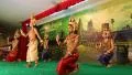Traditional Apsara dance in local restaurant in Siem Reap city, Cambodia HD Footage