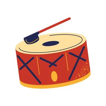 Traditional arab drum Stock Illustration