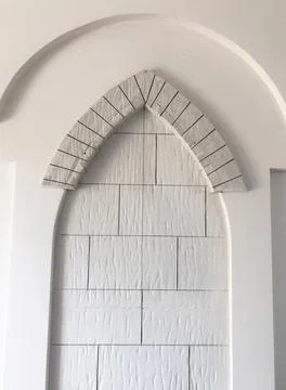 Traditional arabesque pattern on the wall. Stock Photos