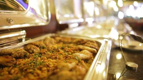 Traditional Arabic Dish Video stock 94462554