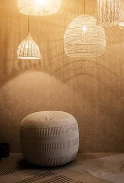Traditional Arabic interior Foto stock