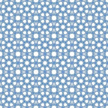 Traditional arabic pattern. Moroccan seamless vector pattern background. 스톡 일러스트