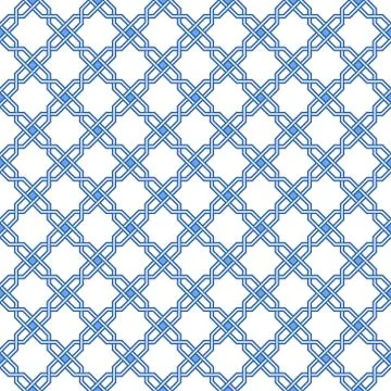 Traditional arabic pattern. Moroccan seamless vector pattern background. Stock Illustration