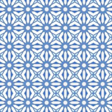 Traditional arabic pattern. Moroccan seamless vector pattern background. Stock Illustration