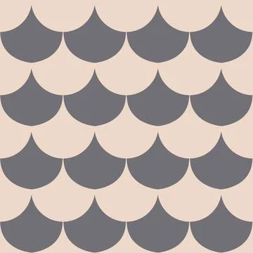 Traditional arabic pattern seamless background gray pastel color for textile Illustrazione stock