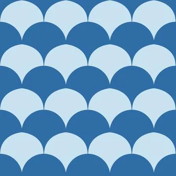 Traditional arabic pattern seamless background blue textile and decoration Illustrazione stock