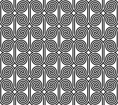 Traditional Arabic Seamless Pattern. Illustrazione stock