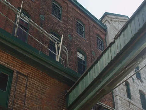 Traditional Architecture in Toronto, Canada Stock Footage 72994374