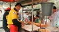 Traditional Asian Korean Food, Seoul Market, Street Food, Namdaemun Market HD Footage
