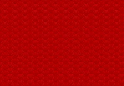 Traditional asian wave pattern. Vector illustration Stock Illustration