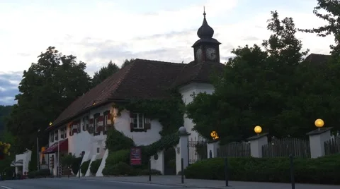 Traditional austrian house Stock Footage 66832948